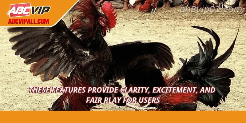 These features provide clarity, excitement, and fair play for users