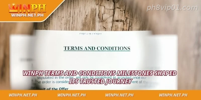 PH8 terms and conditions milestones shaped its trusted journey
