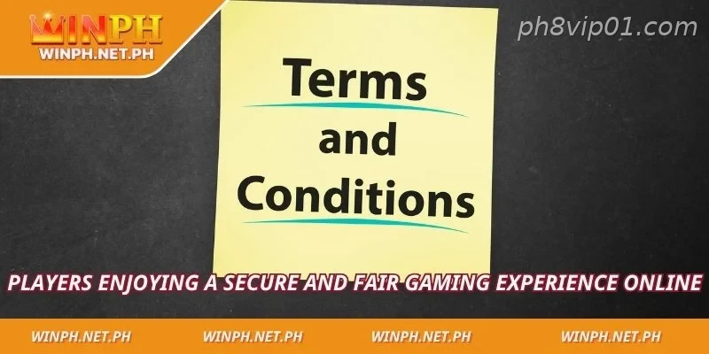 Players enjoying a secure and fair gaming experience online