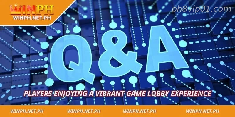 Players enjoying a vibrant game lobby experience