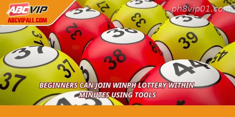 Beginners can join PH8 Lottery within minutes using tools
